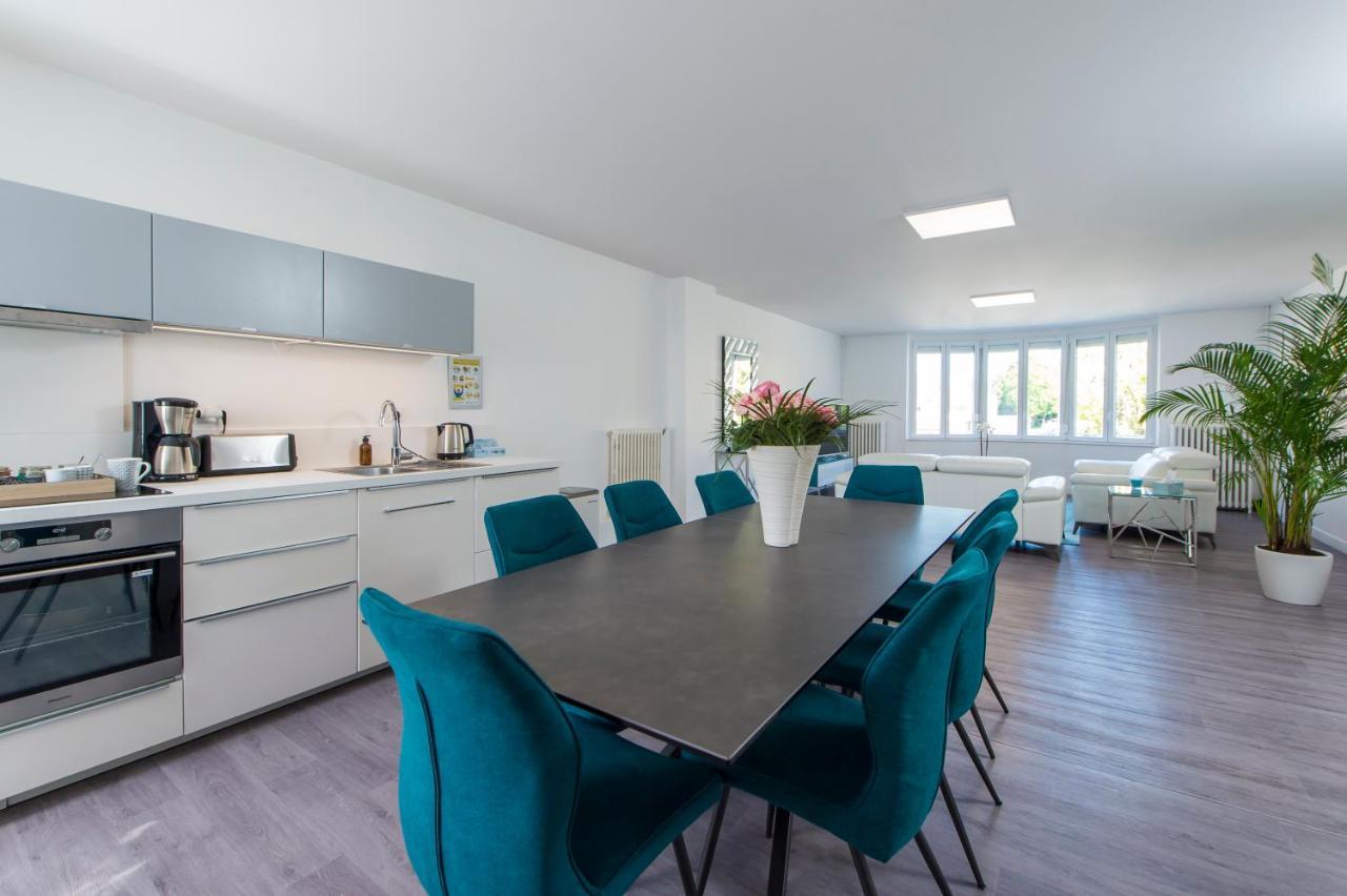 Suites Mana - Le Manaloft, Chic Et Moderne Avec Salle Privee De Fitness En Plein Centre-Ville De Rethel Kültér fotó